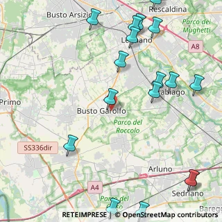 Mappa Via Don Ernesto Vercesi, 20020 Busto Garolfo MI, Italia (6.3235)