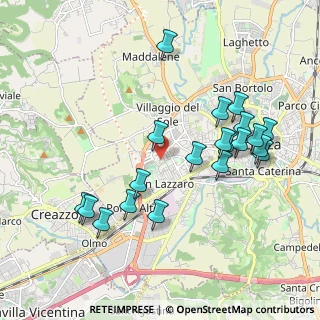 Mappa Parco Via Piccoli, 36100 Vicenza VI, Italia (2.021)