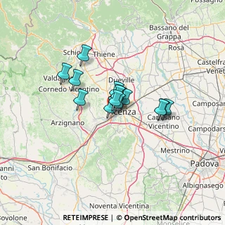 Mappa Parco Via Piccoli, 36100 Vicenza VI, Italia (8.23429)