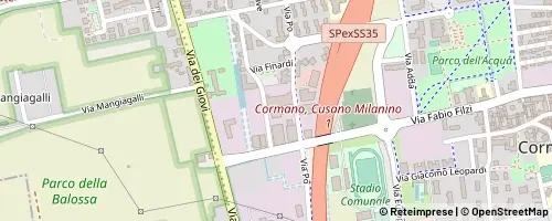 Mappa Cormano