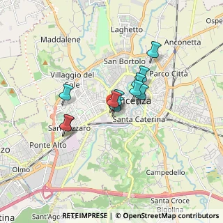 Mappa Via Napoli, 36100 Vicenza VI, Italia (1.20455)