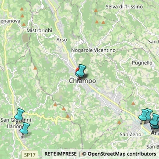 Mappa Via Zanella Giacomo, 36072 Chiampo VI, Italia (3.32)