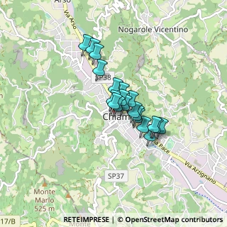 Mappa Via Zanella Giacomo, 36072 Chiampo VI, Italia (0.5325)