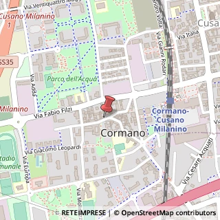 Mappa Via Giuseppe dall'Occo, 6, 20032 Cormano, Milano (Lombardia)