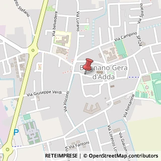 Mappa Via Rione Orientale, 20, 24053 Brignano Gera d'Adda, Bergamo (Lombardia)