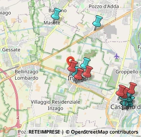 Mappa Via Boccaccio, 20065 Inzago MI, Italia (2.46118)