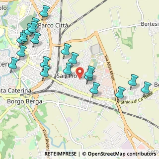 Mappa Via Giantommaso Faccioli, 36100 Vicenza VI, Italia (1.237)