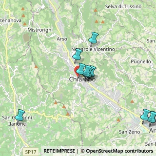 Mappa Via Salgari Emilio, 36072 Chiampo VI, Italia (2.05455)