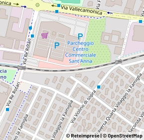 Mappa Traversa XIV Quartiere la Famiglia, 25126 Brescia BS, Italia (0.17692)