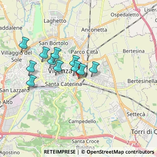 Mappa Viale G. Trissino, 36100 Vicenza VI, Italia (1.56273)