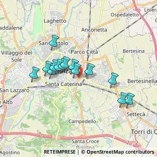 Mappa Viale G. Trissino, 36100 Vicenza VI, Italia (1.54286)
