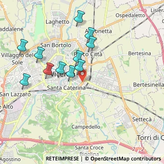Mappa Viale G. Trissino, 36100 Vicenza VI, Italia (1.89364)