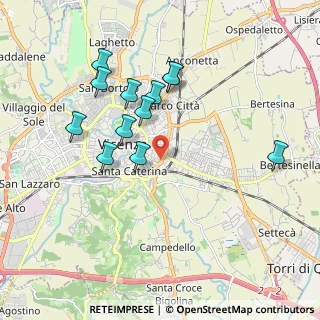 Mappa Viale G. Trissino, 36100 Vicenza VI, Italia (1.79917)