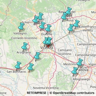 Mappa Viale G. Trissino, 36100 Vicenza VI, Italia (17.38778)