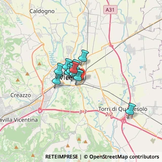 Mappa Viale G. Trissino, 36100 Vicenza VI, Italia (2.00636)