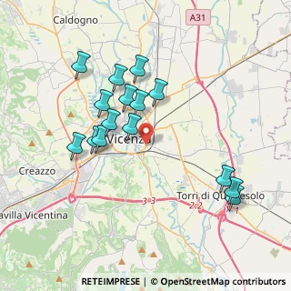 Mappa V.le G. Trissino, 36100 Vicenza VI, Italia (3.61067)