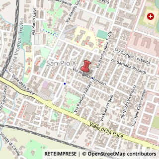 Mappa Via Arnaldo Tornieri, 40, 36100 Vicenza, Vicenza (Veneto)