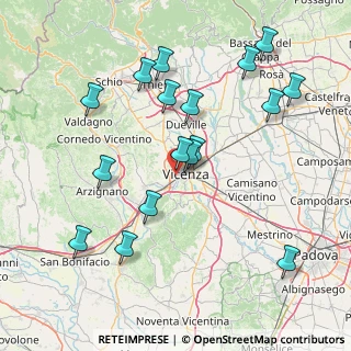 Mappa Via Mercato Nuovo, 36100 Vicenza VI, Italia (16.67765)