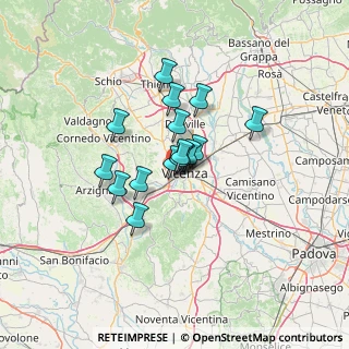 Mappa Via Mercato Nuovo, 36100 Vicenza VI, Italia (8.48875)