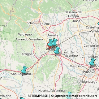 Mappa Via Mercato Nuovo, 36100 Vicenza VI, Italia (34.83882)