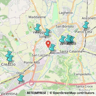 Mappa Via Mercato Nuovo, 36100 Vicenza VI, Italia (2.27091)