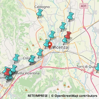 Mappa Via Mercato Nuovo, 36100 Vicenza VI, Italia (5.9865)