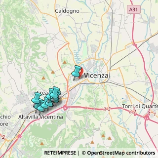 Mappa Via Mercato Nuovo, 36100 Vicenza VI, Italia (4.44364)