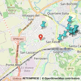 Mappa Via Mercato Nuovo, 36100 Vicenza VI, Italia (1.47455)