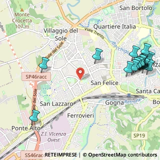 Mappa Via Mercato Nuovo, 36100 Vicenza VI, Italia (1.50176)