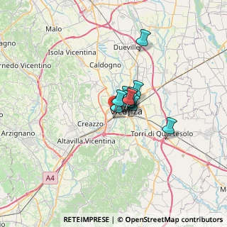 Mappa Via Mercato Nuovo, 36100 Vicenza VI, Italia (2.985)