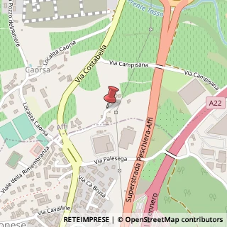 Mappa Localita' pozzo dell' amore 3, 37010 Affi, Verona (Veneto)
