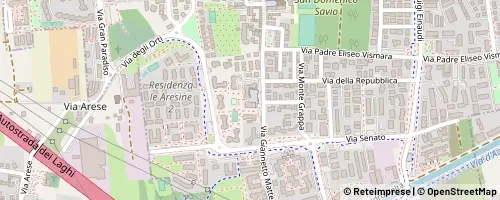 Mappa Arese