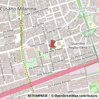 Mappa Viale Prealpi, 13, 20095 Cusano Milanino, Milano (Lombardia)