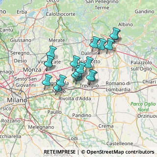 Mappa Via Breda, 24045 Fara Gera d'Adda BG, Italia (10.21263)