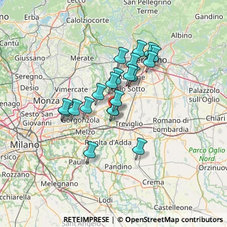 Mappa Via Breda, 24045 Fara Gera d'Adda BG, Italia (11.1235)