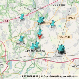 Mappa Via Breda, 24045 Fara Gera d'Adda BG, Italia (4.16667)