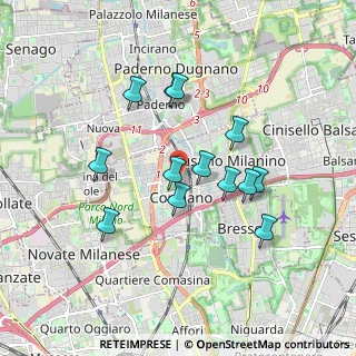 Mappa Via Galileo Galilei, 20032 Cormano MI, Italia (1.57231)