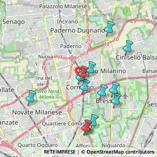 Mappa Via Galileo Galilei, 20032 Cormano MI, Italia (2.01154)