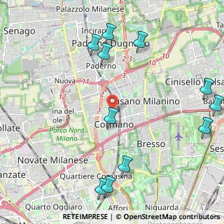 Mappa Via Galileo Galilei, 20032 Cormano MI, Italia (2.73273)