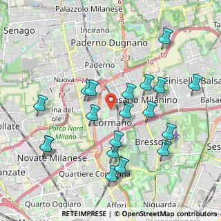Mappa Via Galileo Galilei, 20032 Cormano MI, Italia (2.0915)