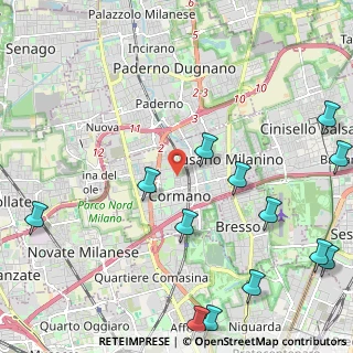 Mappa Via Galileo Galilei, 20032 Cormano MI, Italia (2.97231)