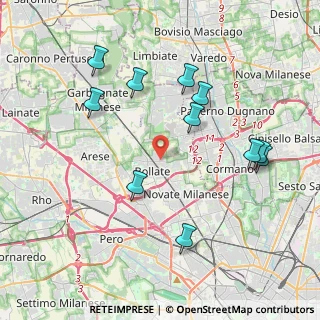 Mappa 20021 Bollate MI, Italia (4.14182)