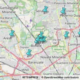 Mappa 20021 Bollate MI, Italia (1.89273)