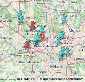 Mappa 20021 Bollate MI, Italia (6.80063)