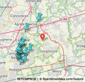 Mappa SP 31, 20060 Pessano con Bornago MI (4.74063)