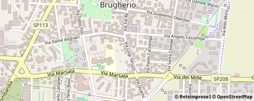 Mappa Brugherio