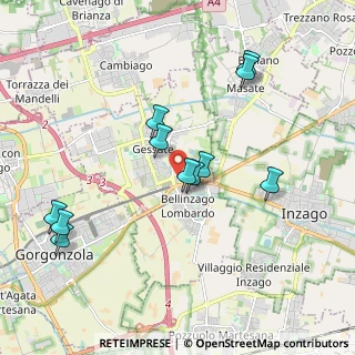 Mappa Via San Camillo, 20060 Gessate MI, Italia (1.90364)