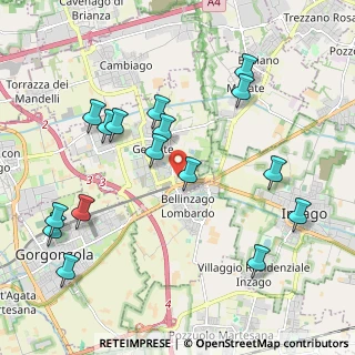 Mappa Via San Camillo, 20060 Gessate MI, Italia (2.25438)