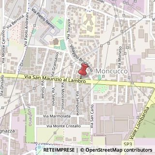 Mappa Via San Maurizio Al Lambro, 66/c, 20861 Brugherio, Monza e Brianza (Lombardia)