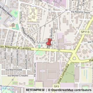 Mappa Via San Maurizio Al Lambro, 40, 20861 Brugherio, Monza e Brianza (Lombardia)